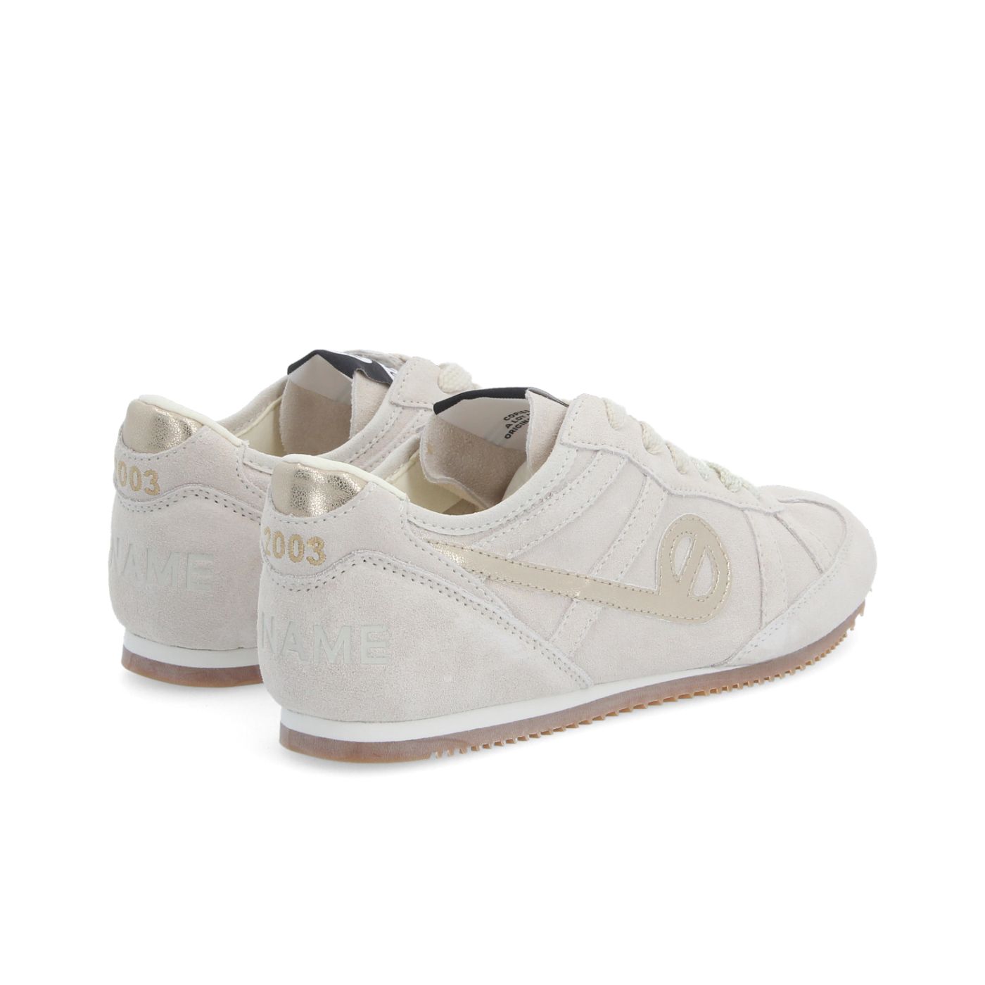 EVO RUN W - SUEDE/GLOW - BLANC CASSE/DORE